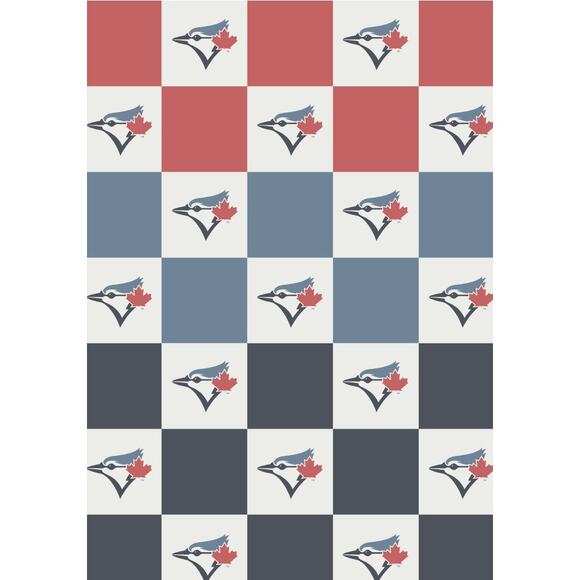 The Styled Collection Other - NEW Toronto Blue Jays Buttery Blanket Ombre Check 50x70 MLB Soft Plush Throw